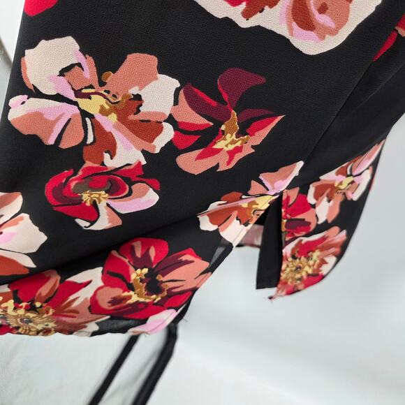 Madewell Women's Apron Slip Dress in French Rose Size 8 K6146 Floral Cocktail - Picture 4 of 6